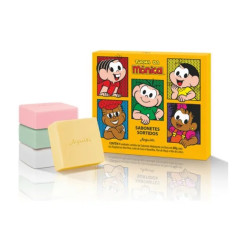 Sabonete Turma da Mônica (4un.) 80g 